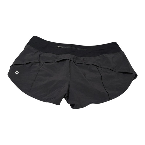 Lululemon Black Speed Up Short *2.5" Size 10 - Picture 2 of 9